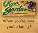 Olive Garden Coupon valid for a Kid’s Meal