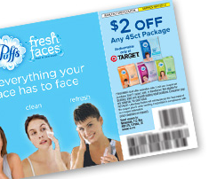 Puffs Fresh Faces Coupon