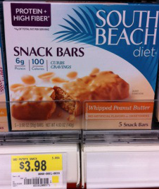 Walmart: South Beach Diet Snack Bars - Only $.98 Per Box | FreebieShark.com
