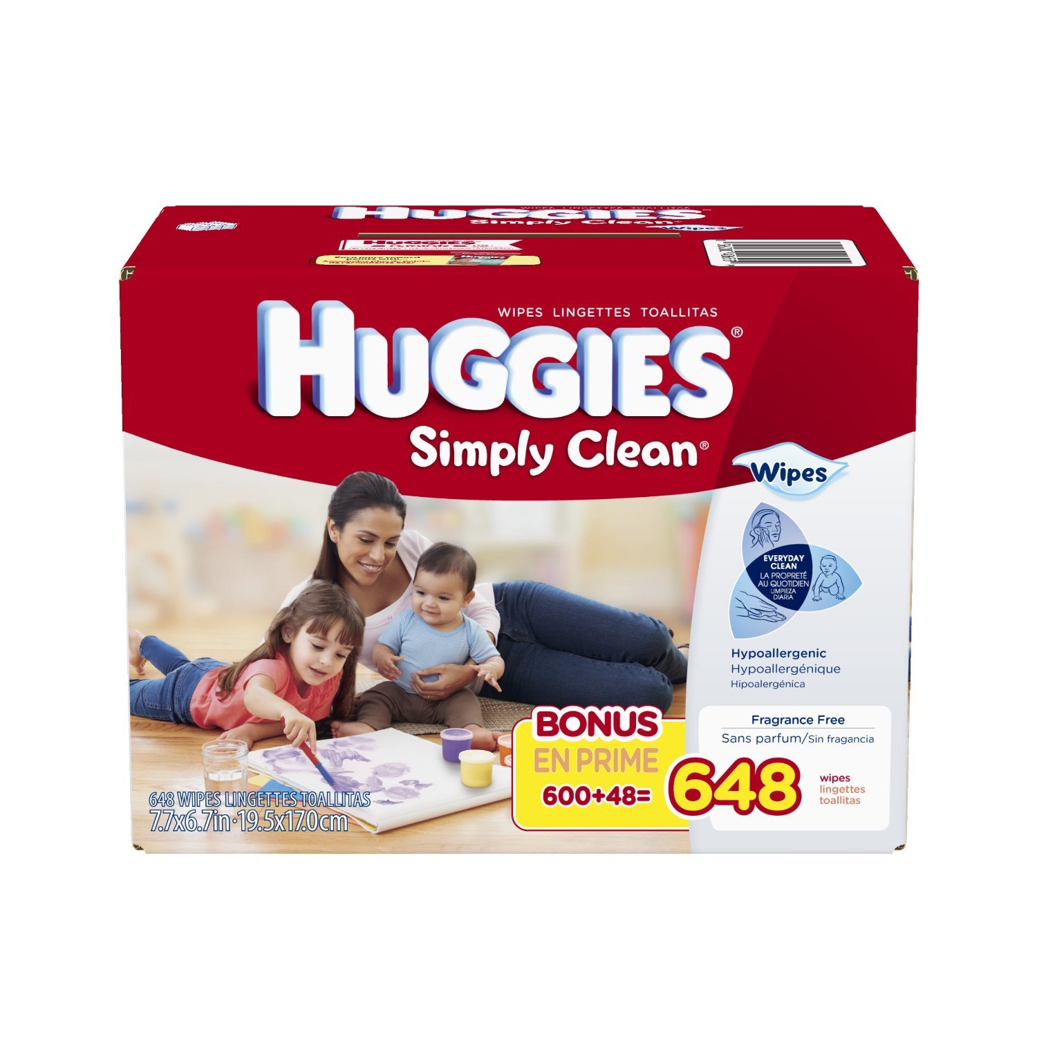 Amazon 658Count Box of Huggies Baby Wipes Only 9.37