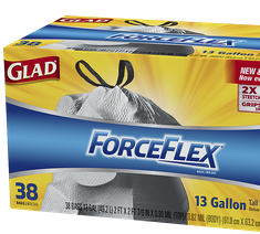 FREE Yellow Glad ForceFlex Bag