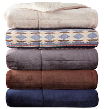JCPenney.com: Faux Ultra Mink to Sherpa Throws - Only $22.99 ...