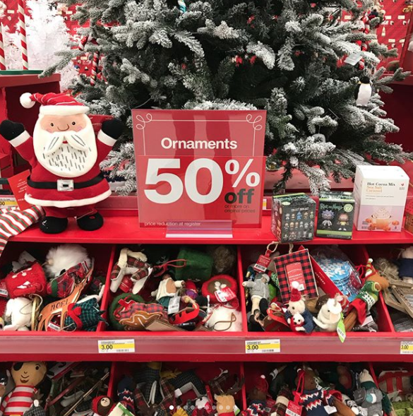 50% off Christmas Clearance at Walmart