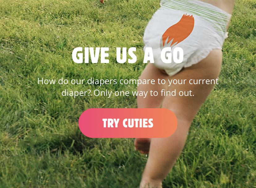 FREE Sample of Cuties Diapers | FreebieShark.com