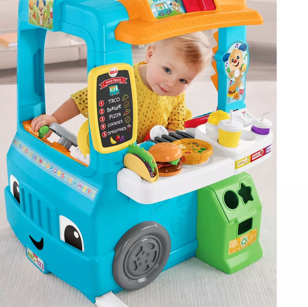 laugh & learn food truck by fisher price