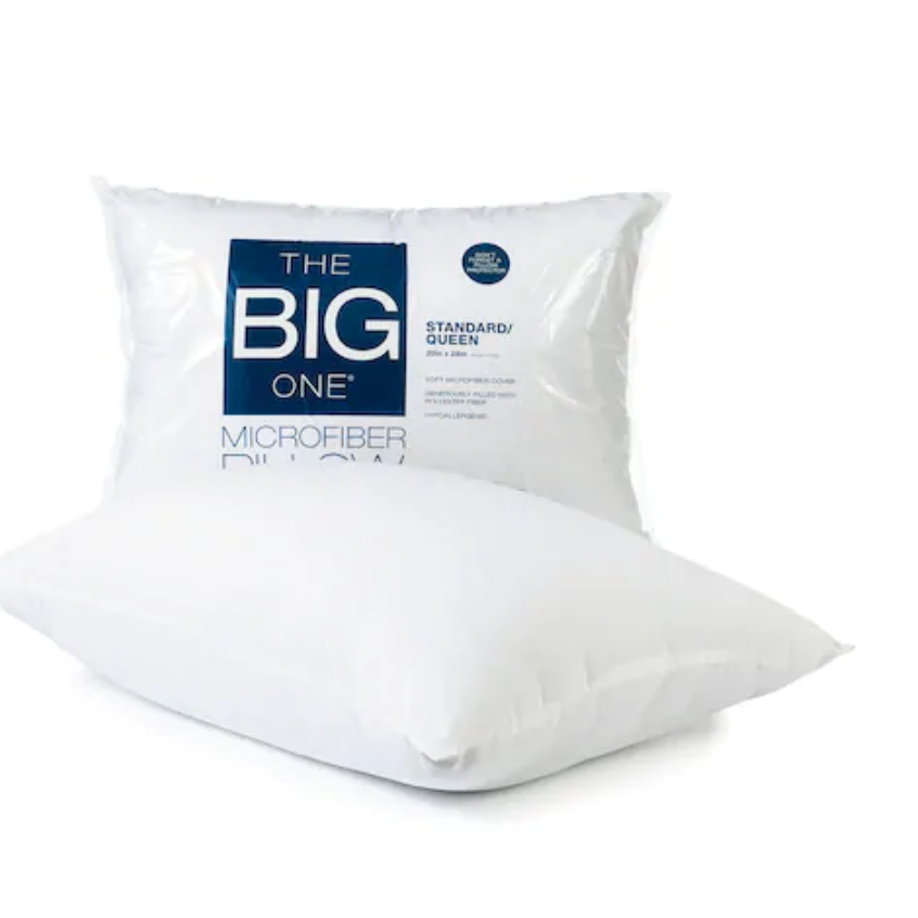 Kohl's The Big One Standard Pillow Only 2.54