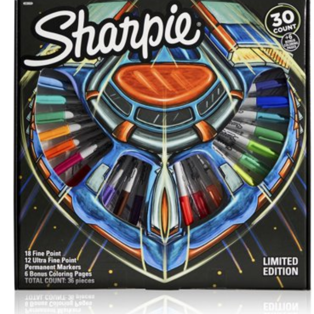 Walmart Sharpie Permanent Marker 30 Piece Set Only 10