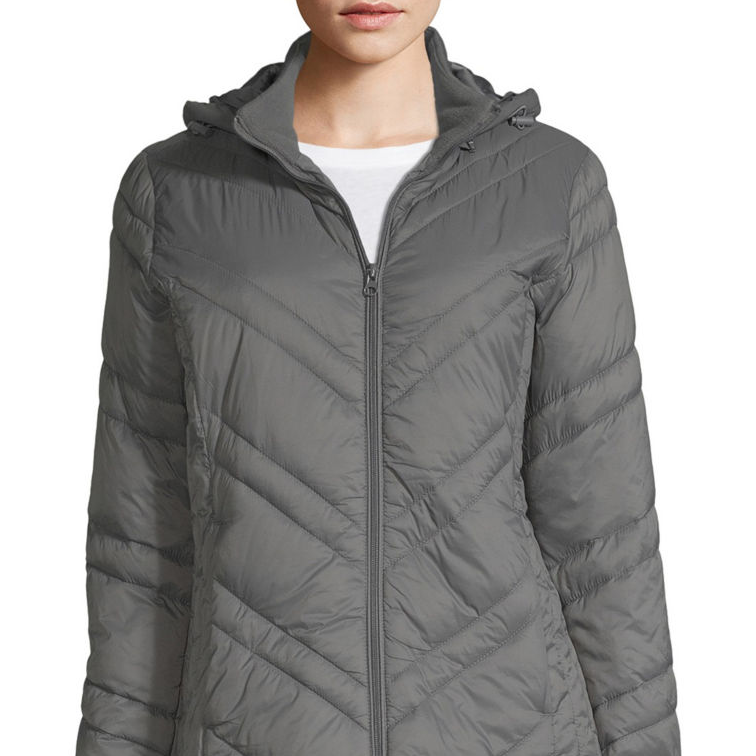 JCPenney Women's Lightweight Puffer Jackets Only 16.49