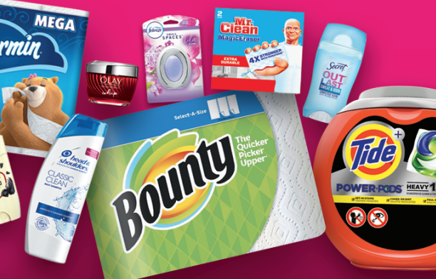 Get a $25  credit when you stock up on P&G products