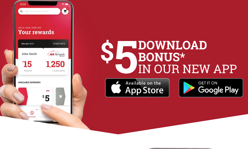 Ace Hardware 5 off 5 Coupon — SavingsMania