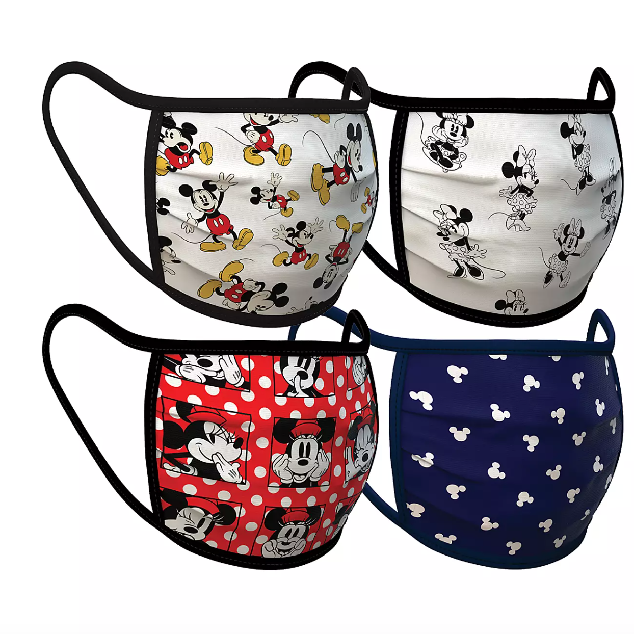Disney Reusable Cloth Face Mask 4Packs Only 19.99 (PreOrder