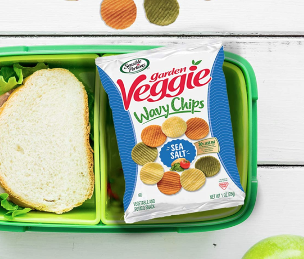 Amazon Garden Veggie Wavy Chips 24Pack Only 11.48