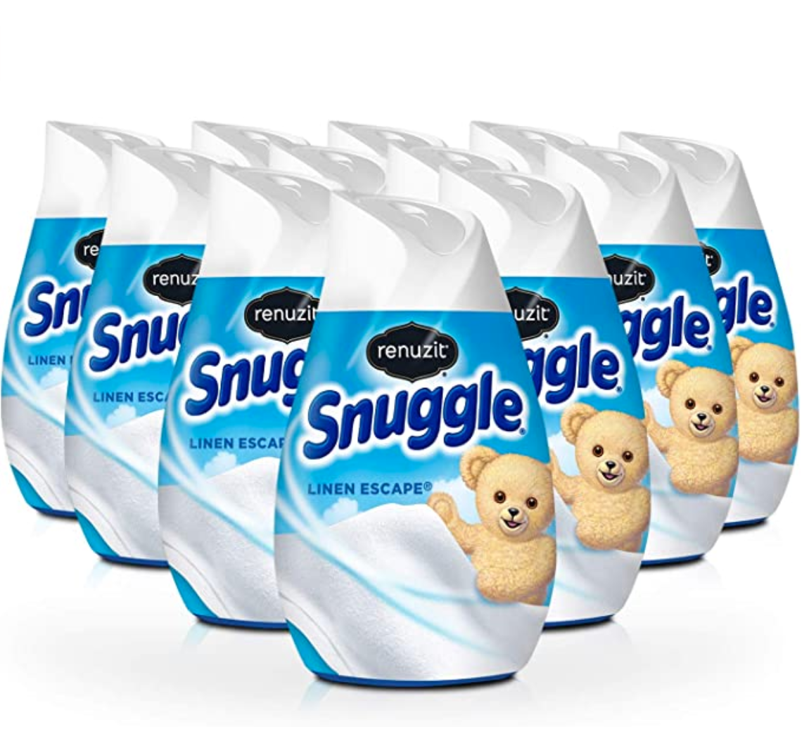 Amazon Renuzit Snuggle Gel Air Freshener 12Count Only 9.33