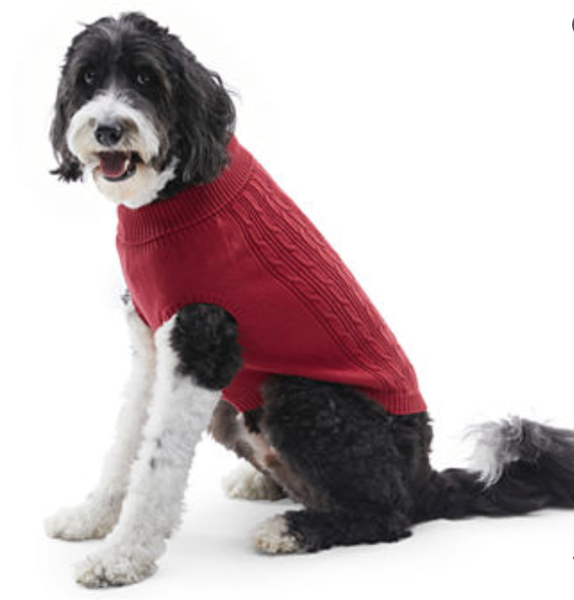 JCPenney Dog Sweaters Only 4.99