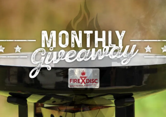Monthly Giveaway  FIREDISC® Cookers
