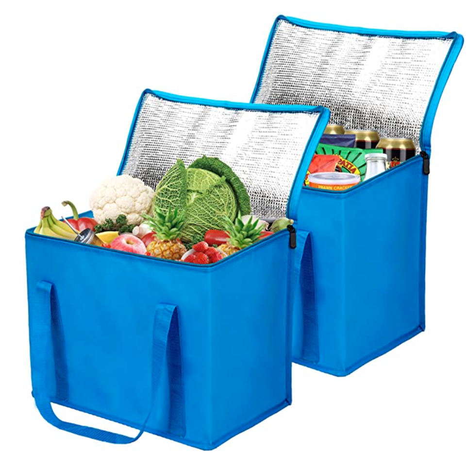 Amazon Insulated Grocery Bags 2Pack Only 13.59