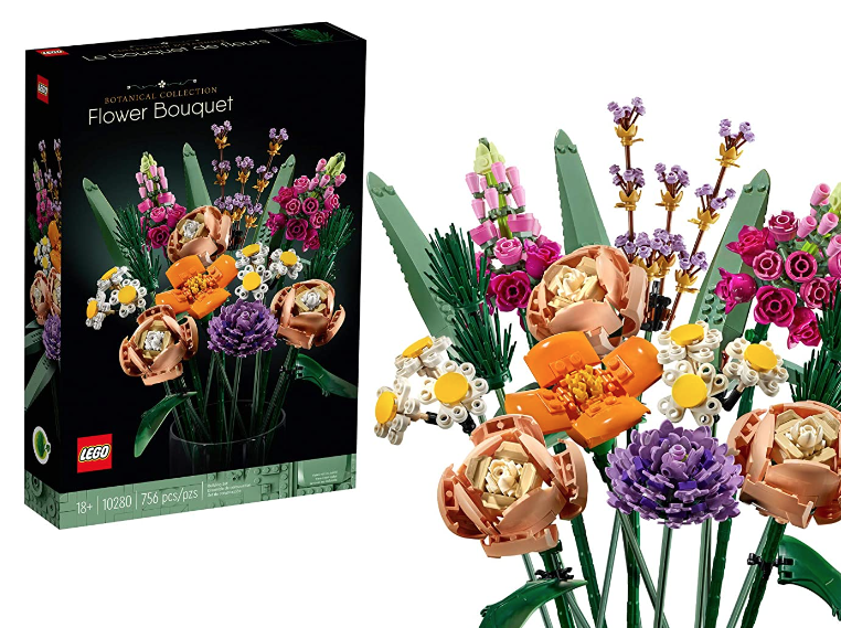 Amazon: LEGO Flower Bouquet Kit - Only $40.99 | FreebieShark.com