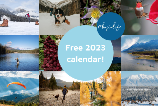 FREE 2023 Columbia Basin Calendar | FreebieShark.com