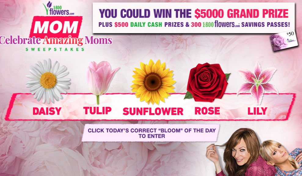 MOM "Celebrate Amazing Moms" Sweepstakes