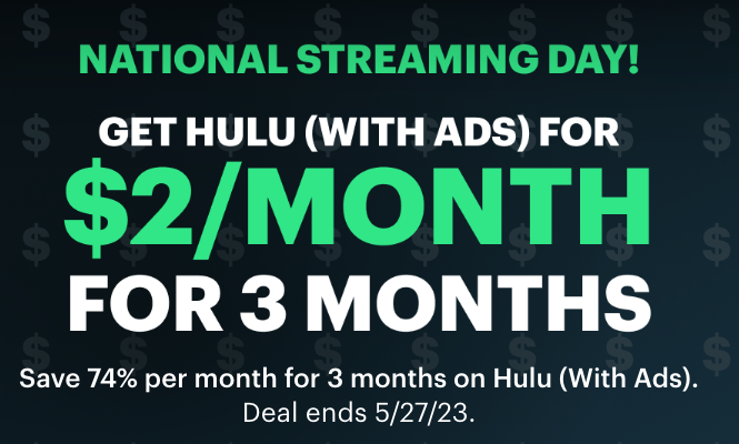 Hulu: $2 Per Month for 3 Months Deal | FreebieShark.com