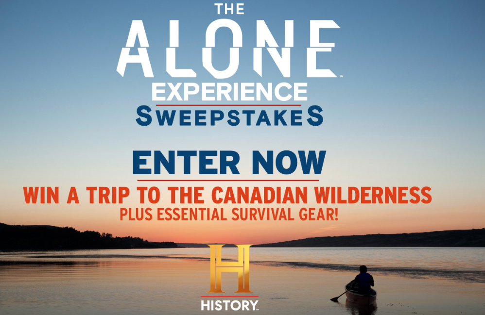 History "Alone Experience" Sweepstakes