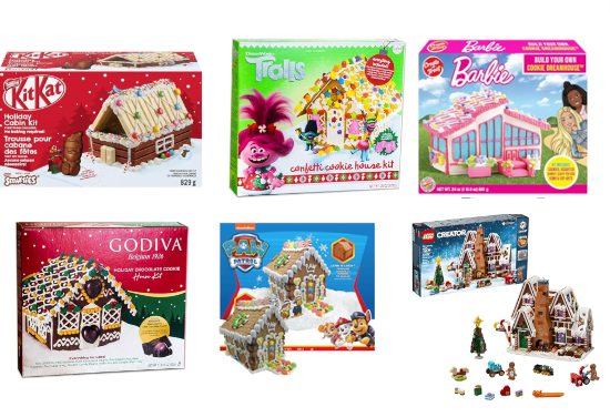 Gingerbread House Kits Accessories FreebieShark