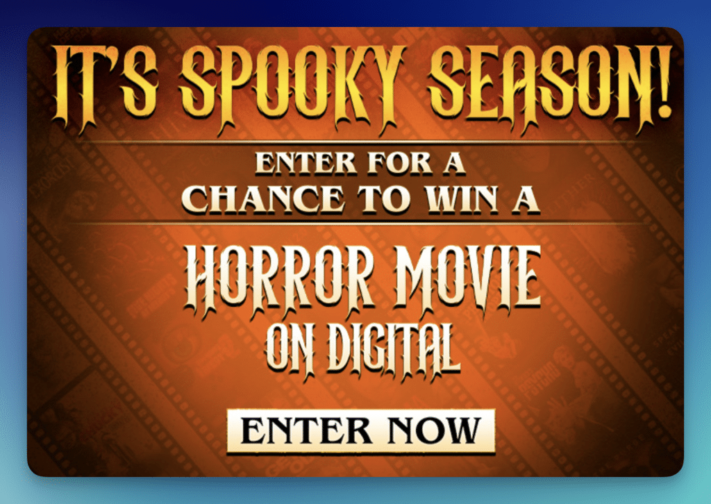 Universal Plus.com Universal “Horror Digital” Sweepstakes (20 Winners) | FreebieShark.com
